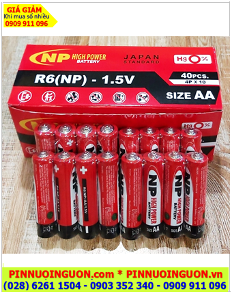 COMBO MUA 01HỘP=40viên Pin tiểu AA 1.5v HighPower R6(NP) chính hãng _Giá chỉ 69.000đ/ Hộp 40viên